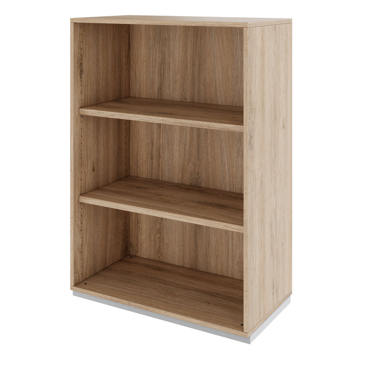 PRO Regalschrank | 3 OH, 400 - 1200 x 1140 mm, Natureiche - 4 Lightbox Main Image