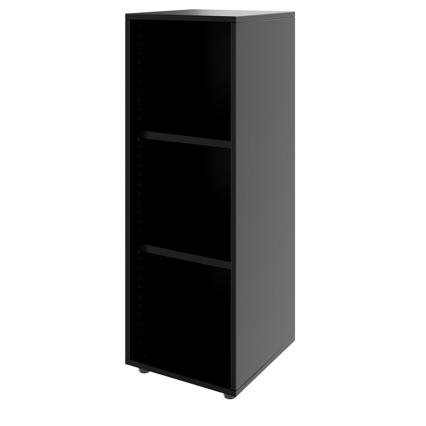 PRO Shelf cabinet | 3 Oh, 400 - 1200 x 1140 mm, black