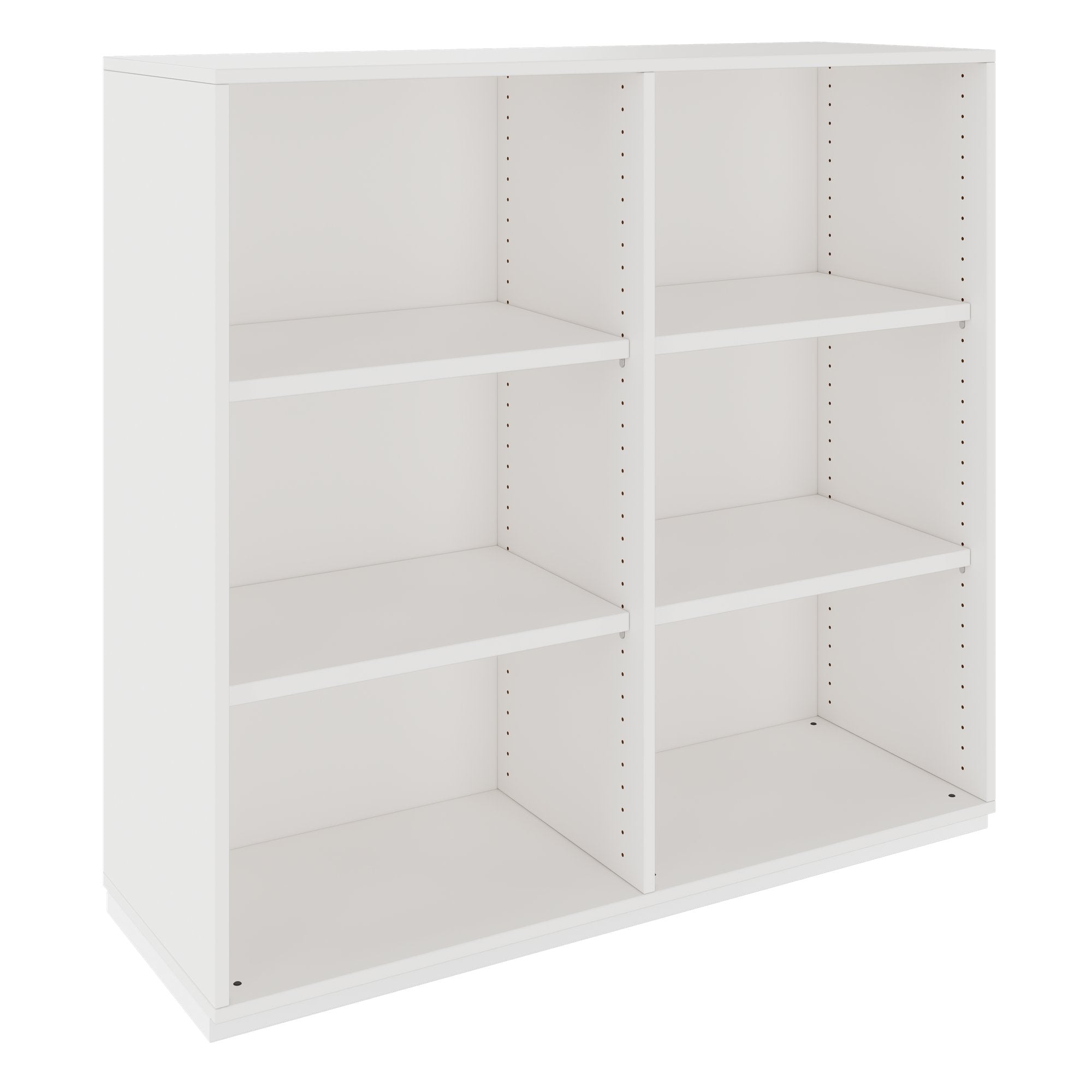 PRO Shelf cabinet | 3 Oh, 400 - 1200 x 1140 mm, white
