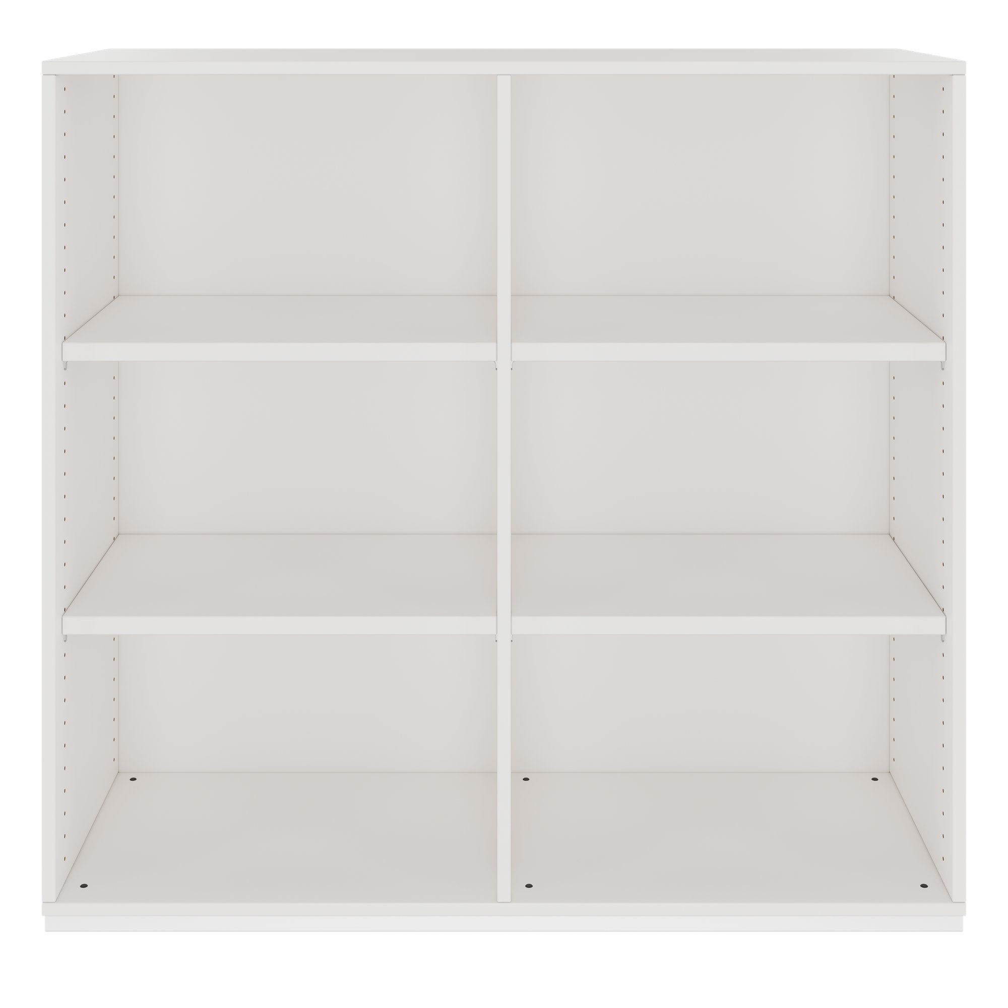 PRO Shelf cabinet | 3 Oh, 400 - 1200 x 1140 mm, white