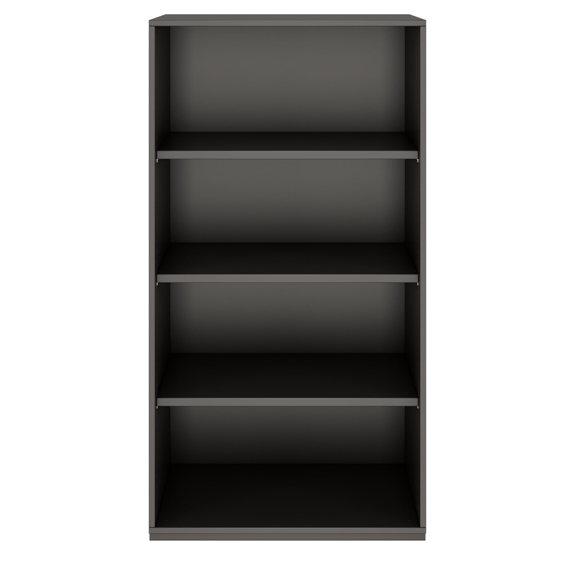 PRO Shelf cabinet | 4 Oh, 400 - 1200 x 1510 mm, graphite