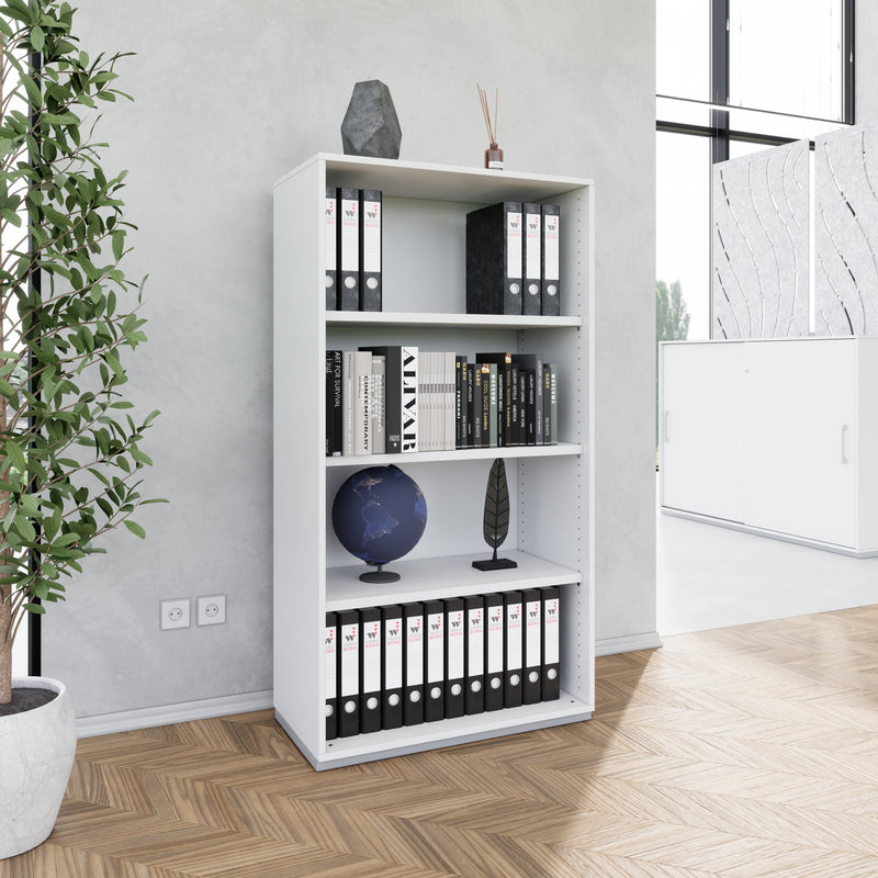 PRO Regalschrank | 4 OH, 400 - 1200 x 1510 mm, Grau - 3 Main Image