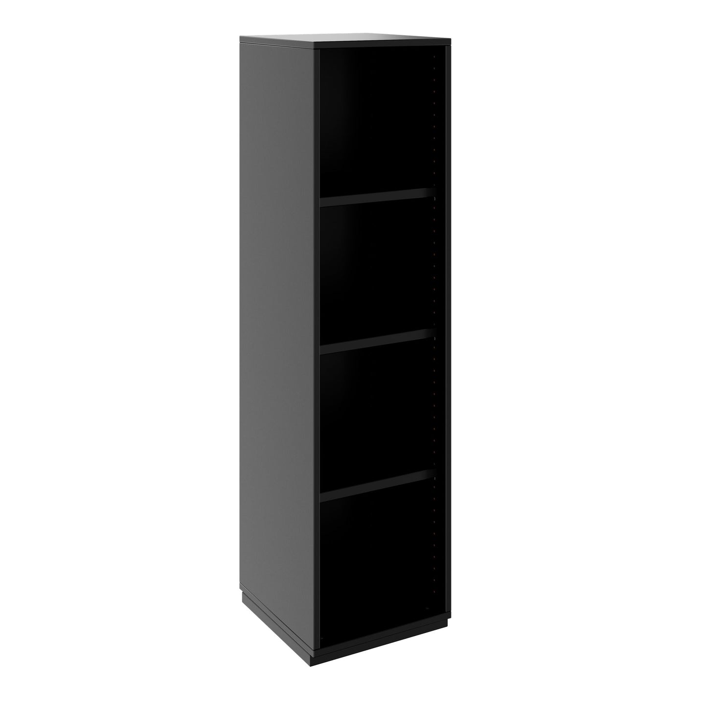 PRO Regalschrank | 4 OH, 400 - 1200 x 1510 mm, Schwarz