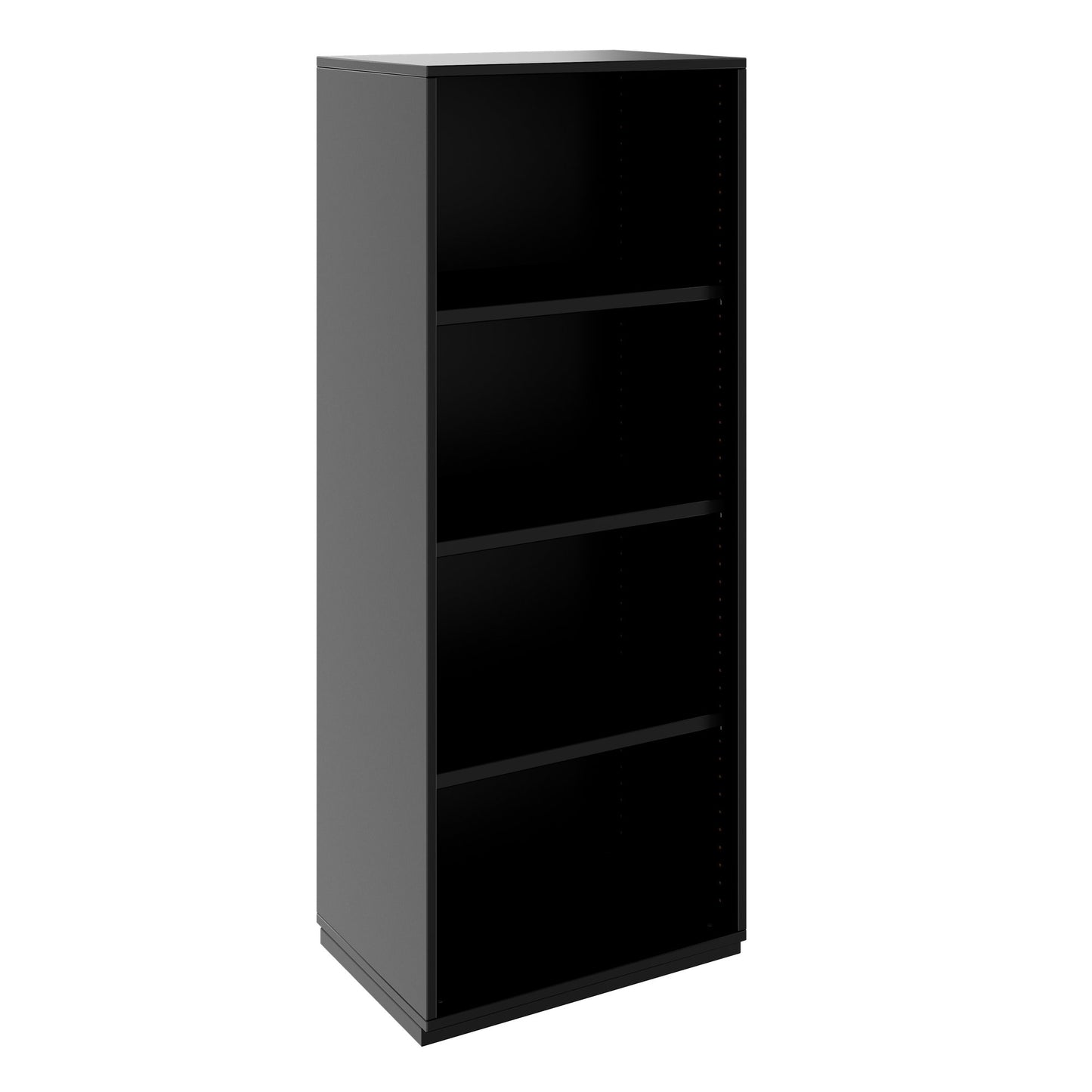 PRO Regalschrank | 4 OH, 400 - 1200 x 1510 mm, Schwarz