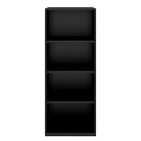 PRO Regalschrank | 4 OH, 400 - 1200 x 1510 mm, Schwarz