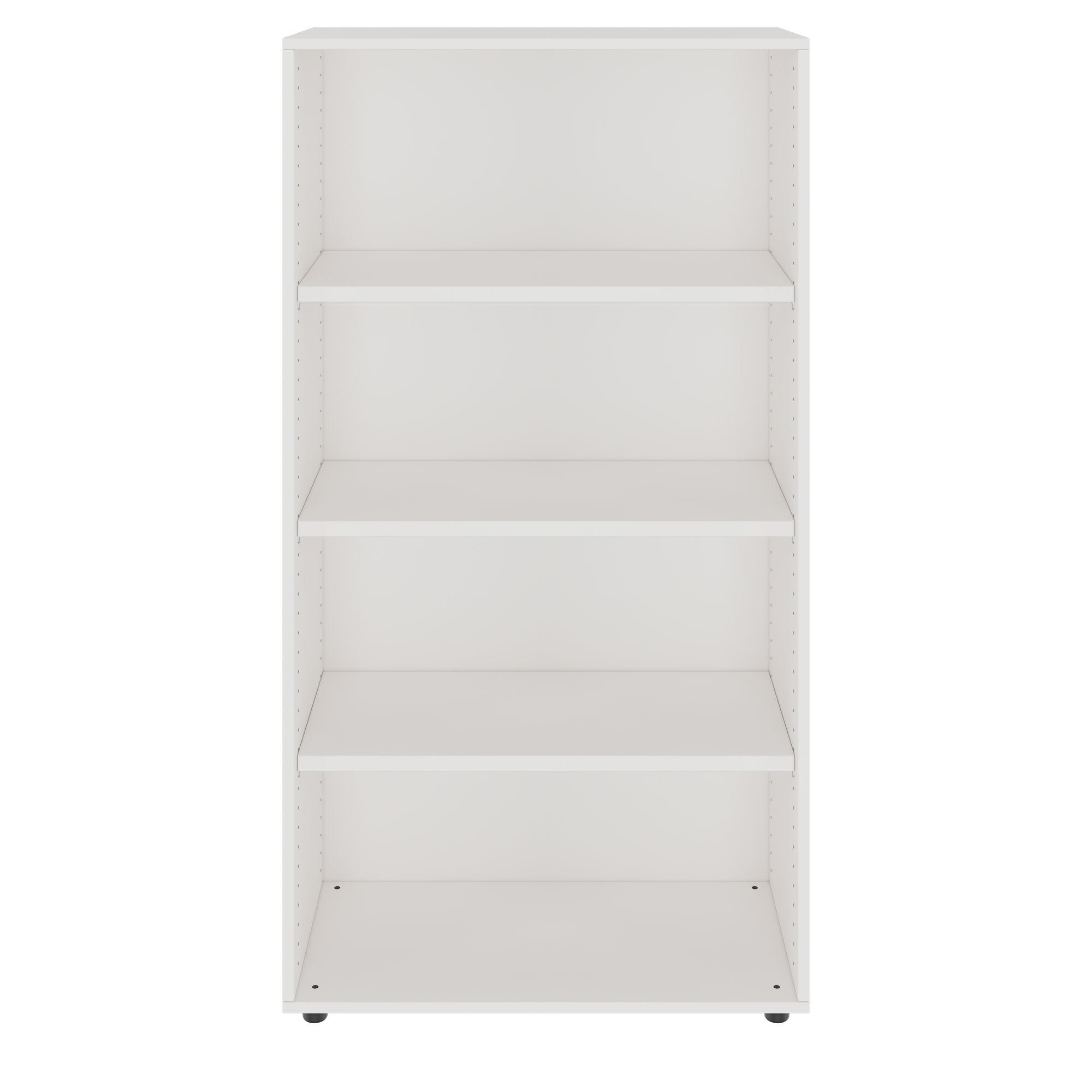 PRO Shelf cabinet | 4 Oh, 400 - 1200 x 1510 mm, white
