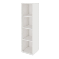 PRO Shelf cabinet | 4 Oh, 400 - 1200 x 1510 mm, white