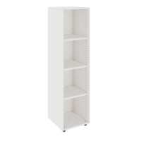 PRO Shelf cabinet | 4 Oh, 400 - 1200 x 1510 mm, white