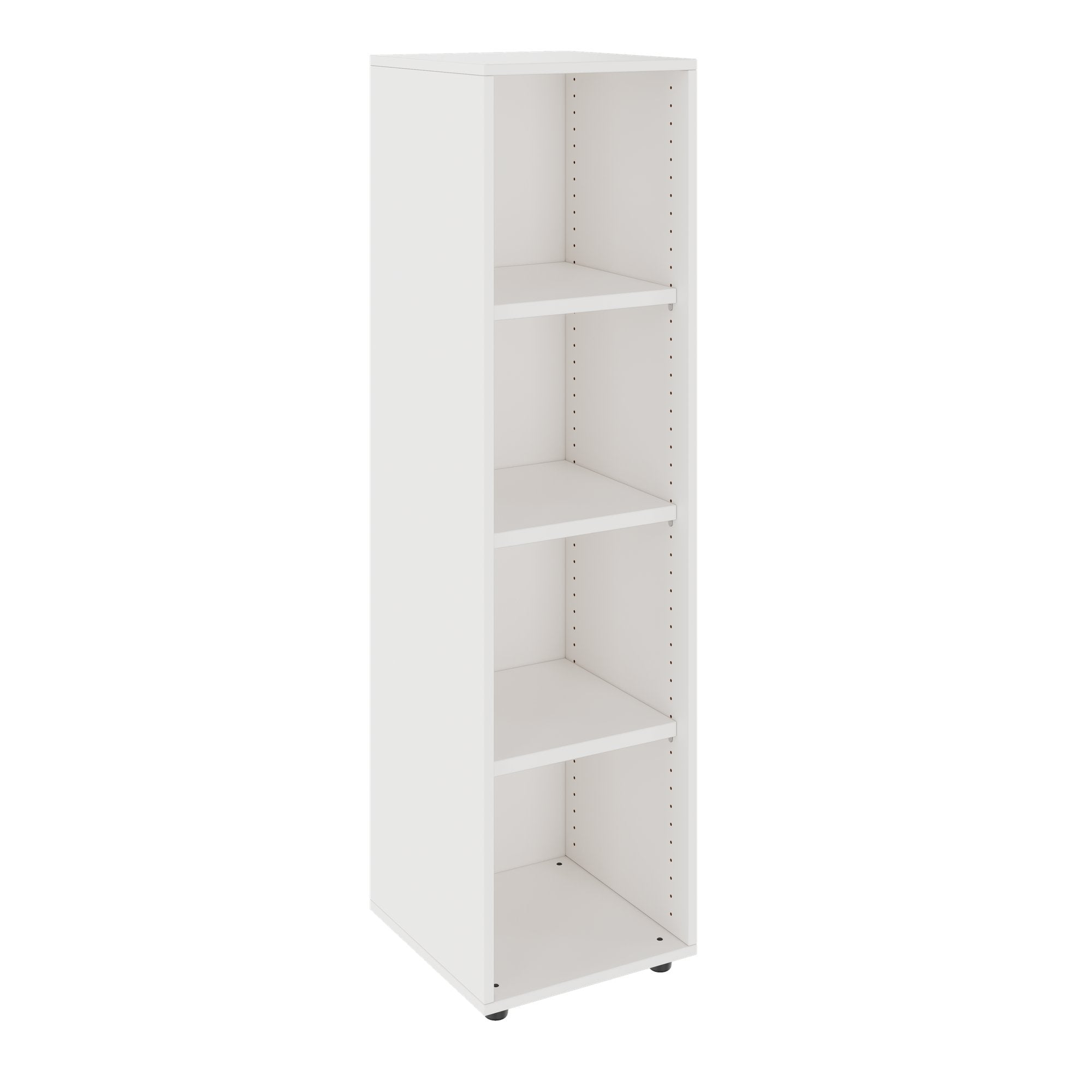 PRO Shelf cabinet | 4 Oh, 400 - 1200 x 1510 mm, white