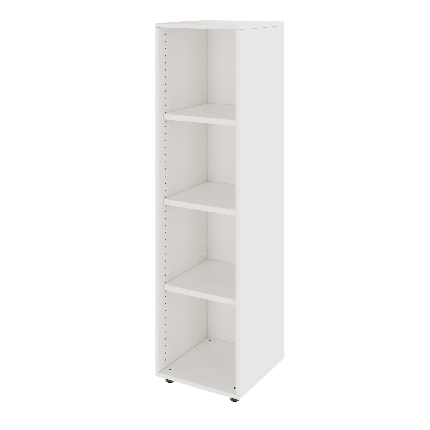 PRO Shelf cabinet | 4 Oh, 400 - 1200 x 1510 mm, white