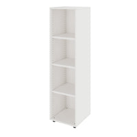 PRO Shelf cabinet | 4 Oh, 400 - 1200 x 1510 mm, white