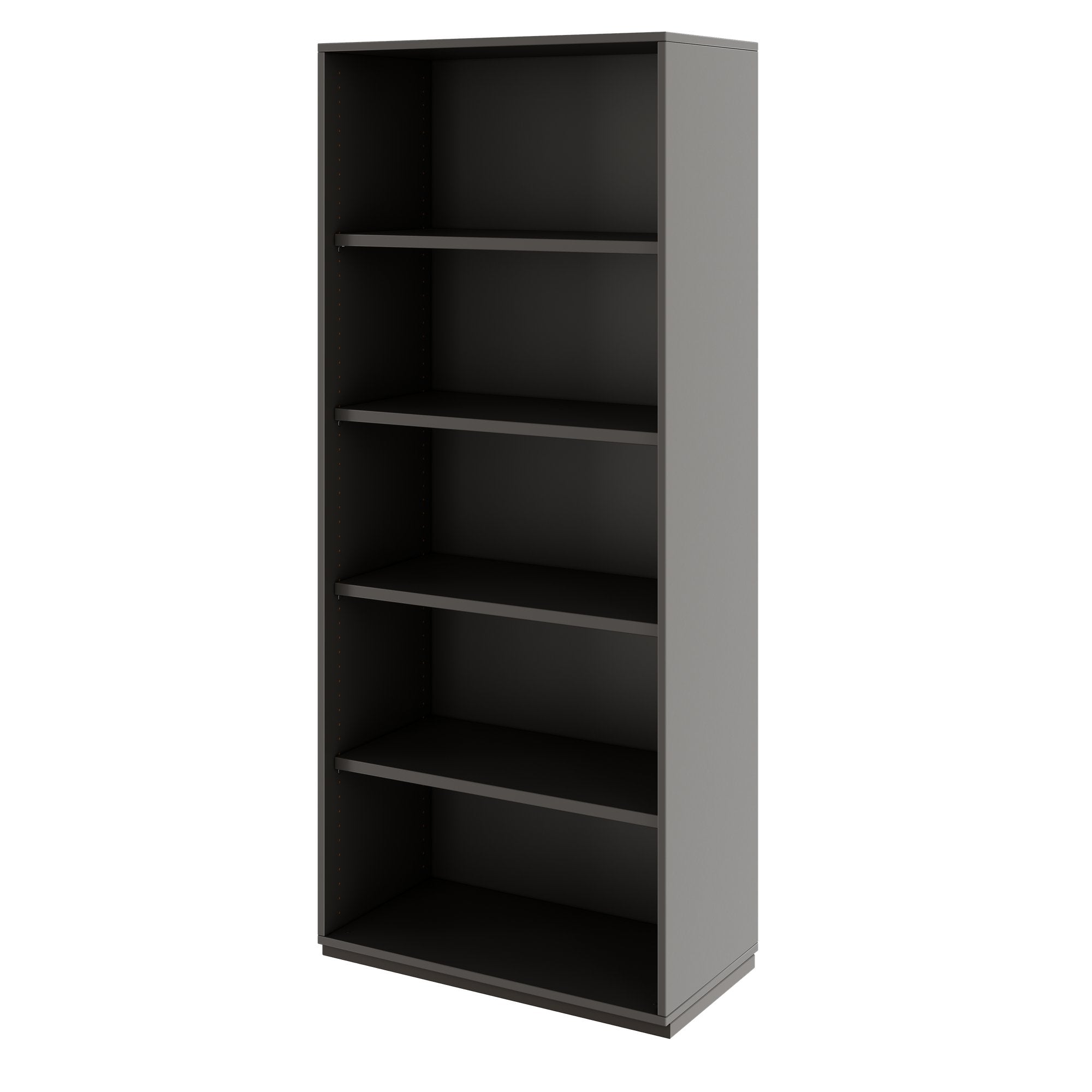 PRO Armoire d'étagère | 5 oh, 400 - 1200 x 1880 mm, graphite