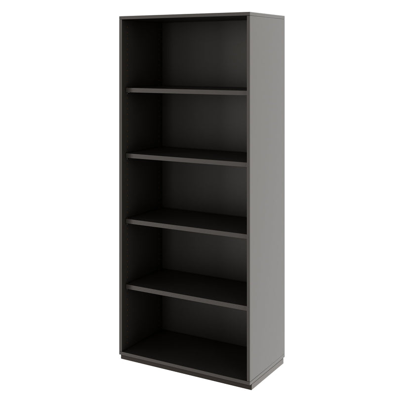 PRO Armoire d'étagère | 5 oh, 400 - 1200 x 1880 mm, graphite