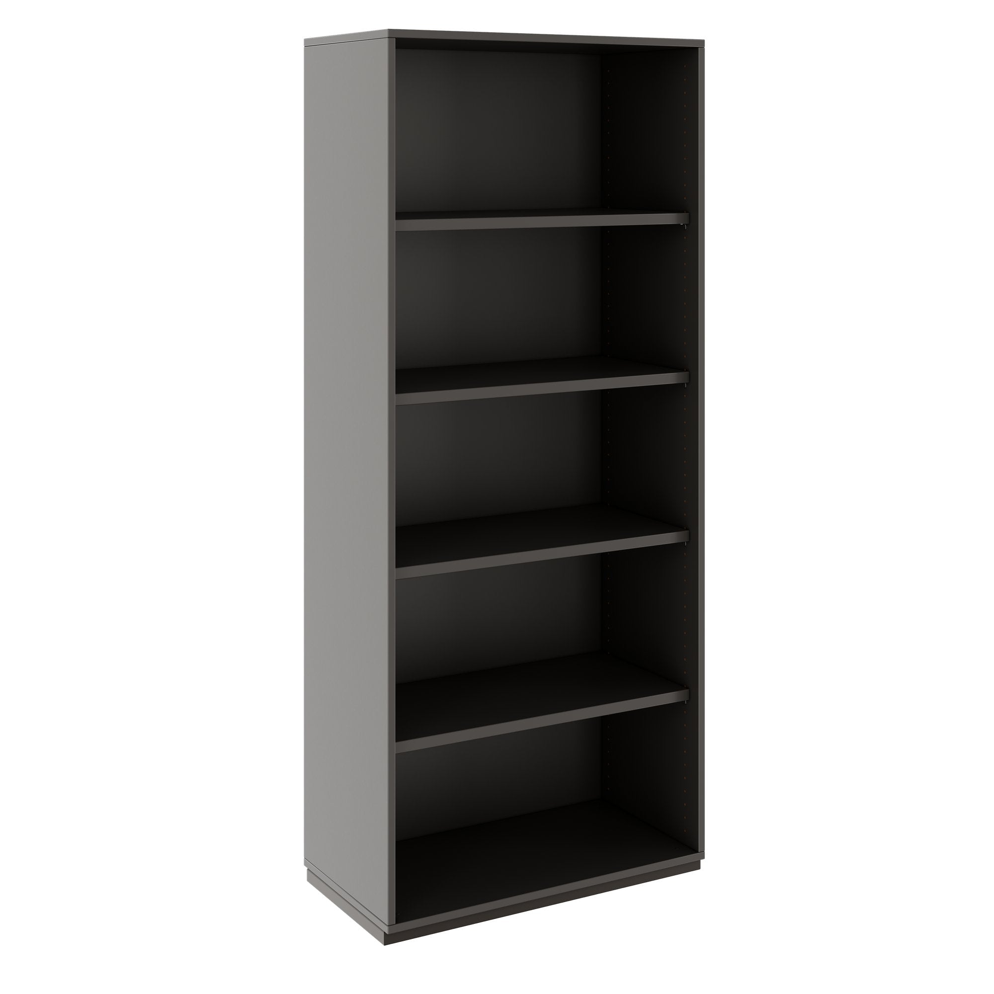 PRO Armoire d'étagère | 5 oh, 400 - 1200 x 1880 mm, graphite
