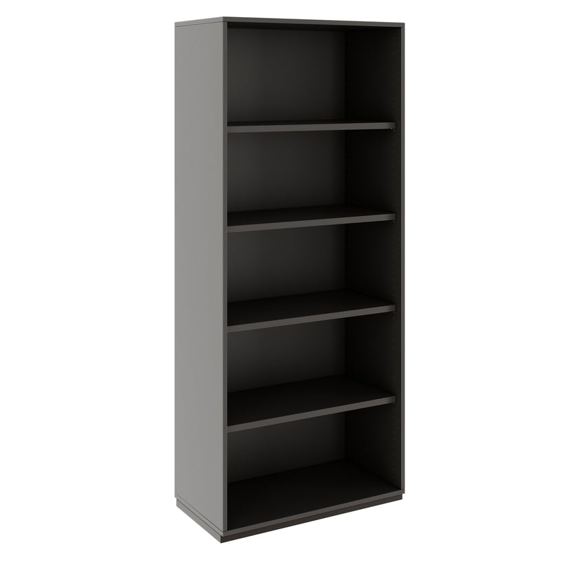 PRO Armoire d'étagère | 5 oh, 400 - 1200 x 1880 mm, graphite