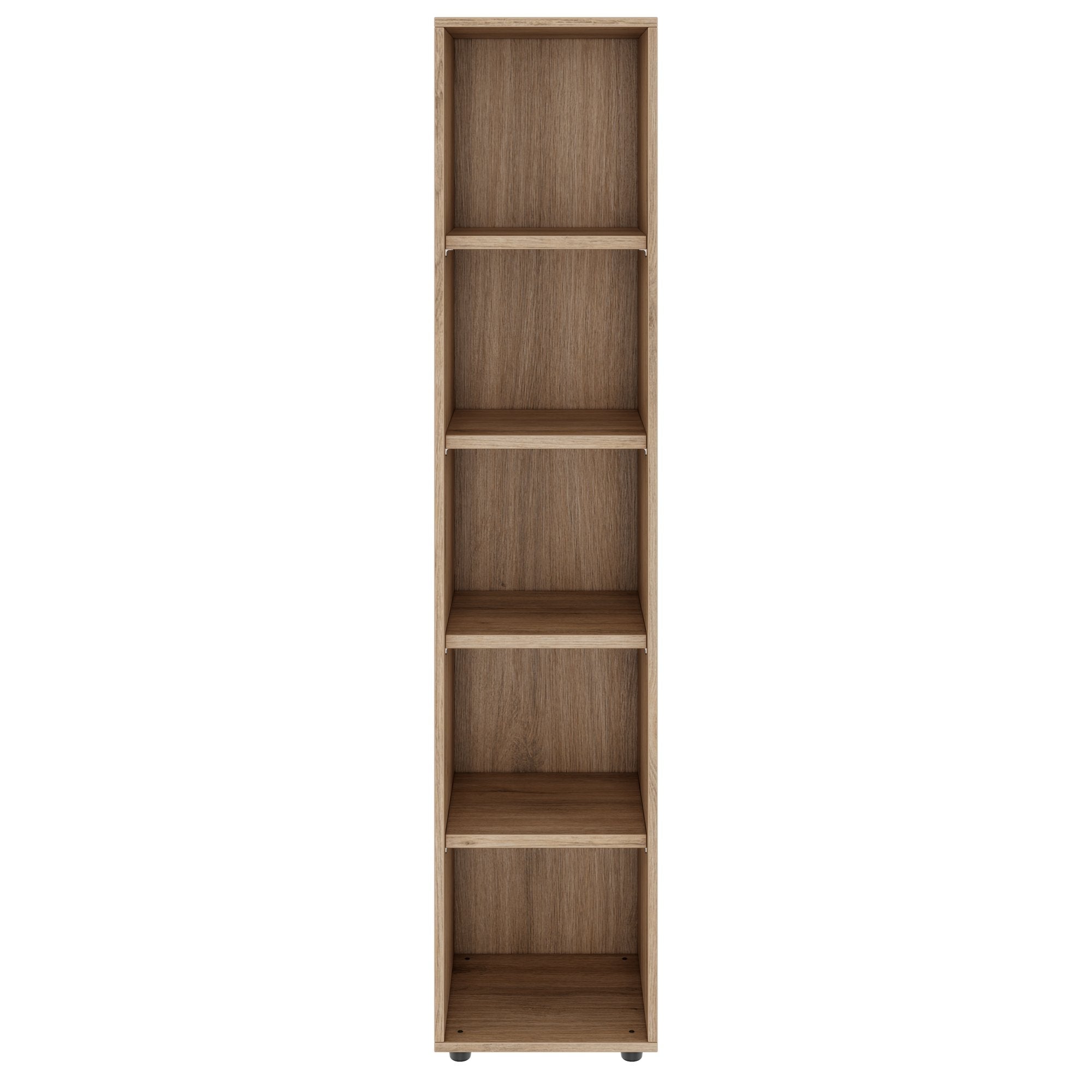 PRO Cabinet scaffale | 5 OH, 400 - 1200 x 1880 mm, quercia naturale