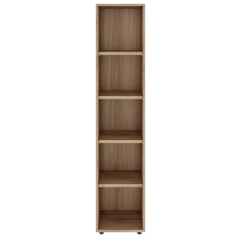 PRO Shelf cabinet | 5 Oh, 400 - 1200 x 1880 mm, natural oak - 3 Main Image