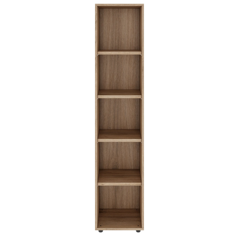 PRO Cabinet scaffale | 5 OH, 400 - 1200 x 1880 mm, quercia naturale