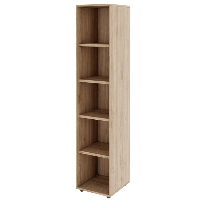 PRO Shelf cabinet | 5 Oh, 400 - 1200 x 1880 mm, natural oak - 4 Main Image