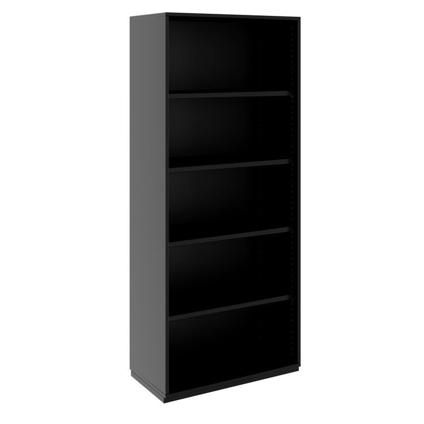 PRO Armoire d'étagère | 5 oh, 400 - 1200 x 1880 mm, noir