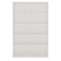 PRO Cabinet scaffale | 5 OH, 400 - 1200 x 1880 mm, bianco