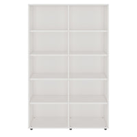 PRO Cabinet scaffale | 5 OH, 400 - 1200 x 1880 mm, bianco