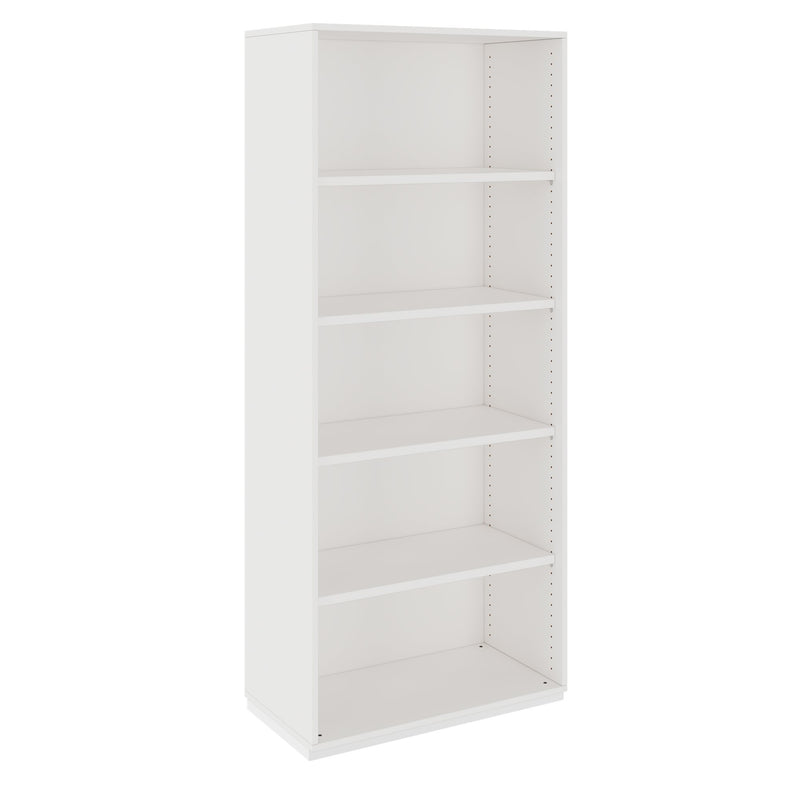 PRO Shelf cabinet | 5 Oh, 400 - 1200 x 1880 mm, white - 1 Main Image
