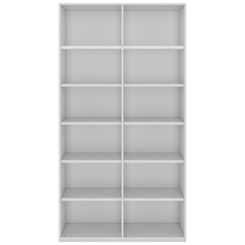 PRO Regalschrank | 6 OH, 400 - 1200 x 2250 mm, Grau - 3 Main Image