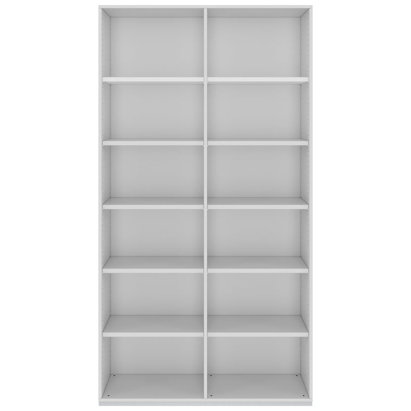 PRO Regalschrank | 6 OH, 400 - 1200 x 2250 mm, Grau