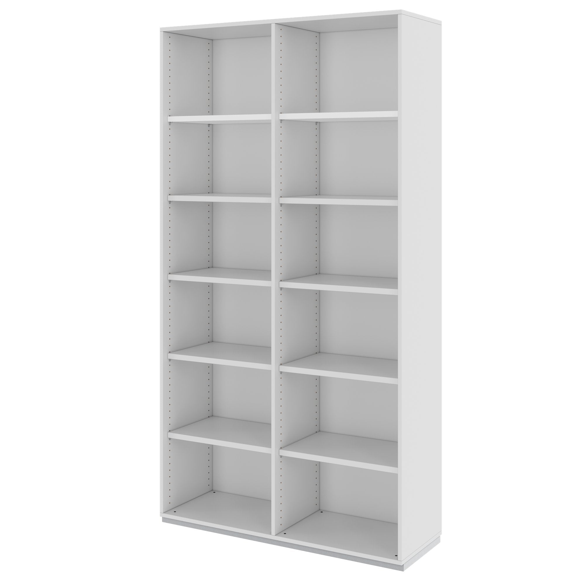 PRO Regalschrank | 6 OH, 400 - 1200 x 2250 mm, Grau