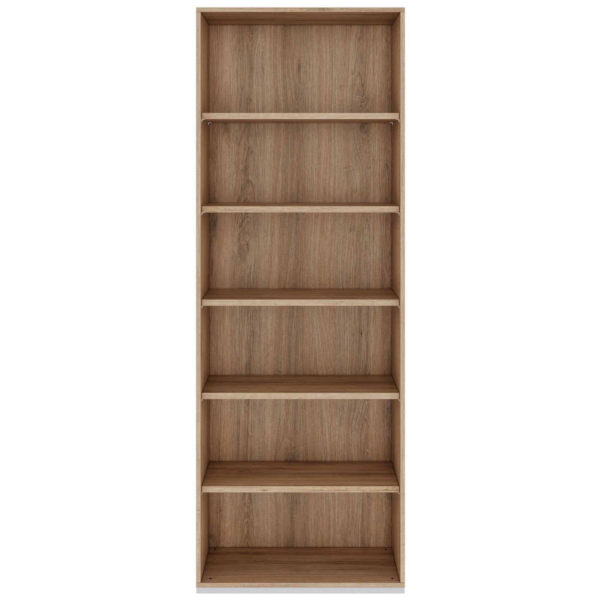 PRO Shelf cabinet | 6 Oh, 400 - 1200 x 2250 mm, natural oak