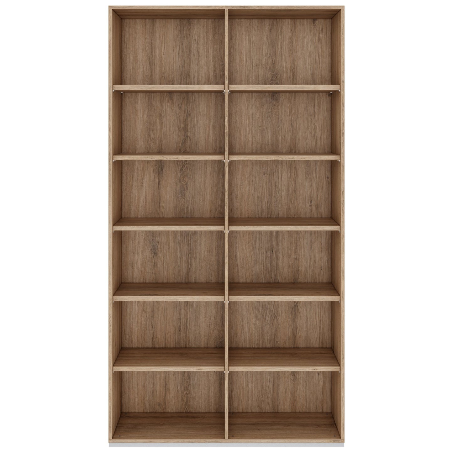 PRO Regalschrank | 6 OH, 400 - 1200 x 2250 mm, Natureiche