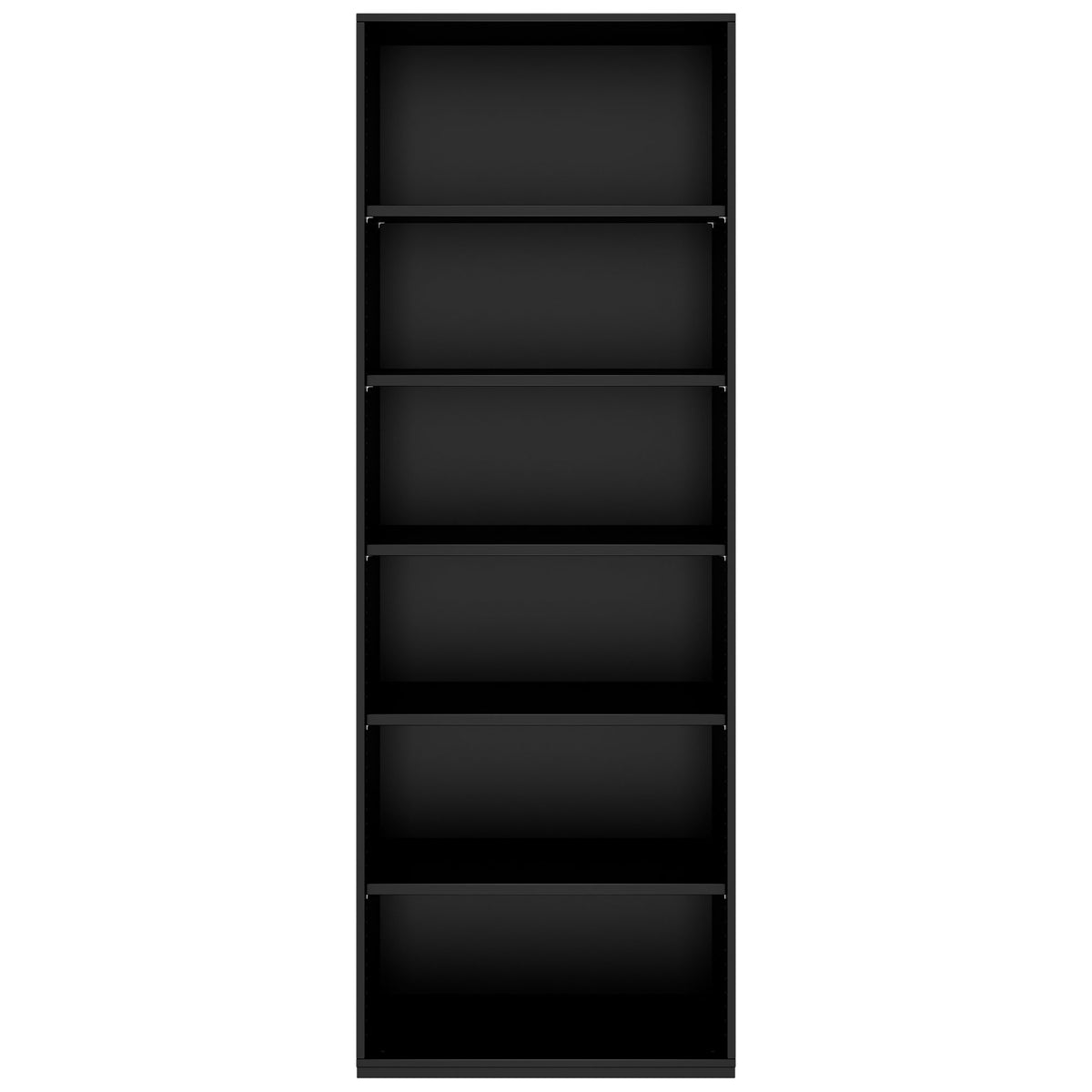 PRO Regalschrank | 6 OH, 400 - 1200 x 2250 mm, Schwarz - 4 Lightbox Main Image