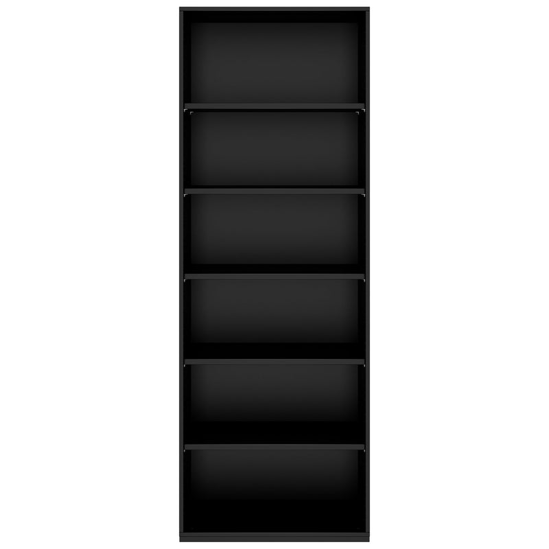 PRO Regalschrank | 6 OH, 400 - 1200 x 2250 mm, Schwarz - 4 Main Image