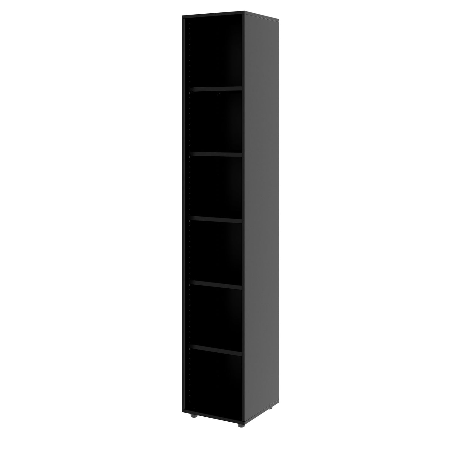 PRO Regalschrank | 6 OH, 400 - 1200 x 2250 mm, Schwarz