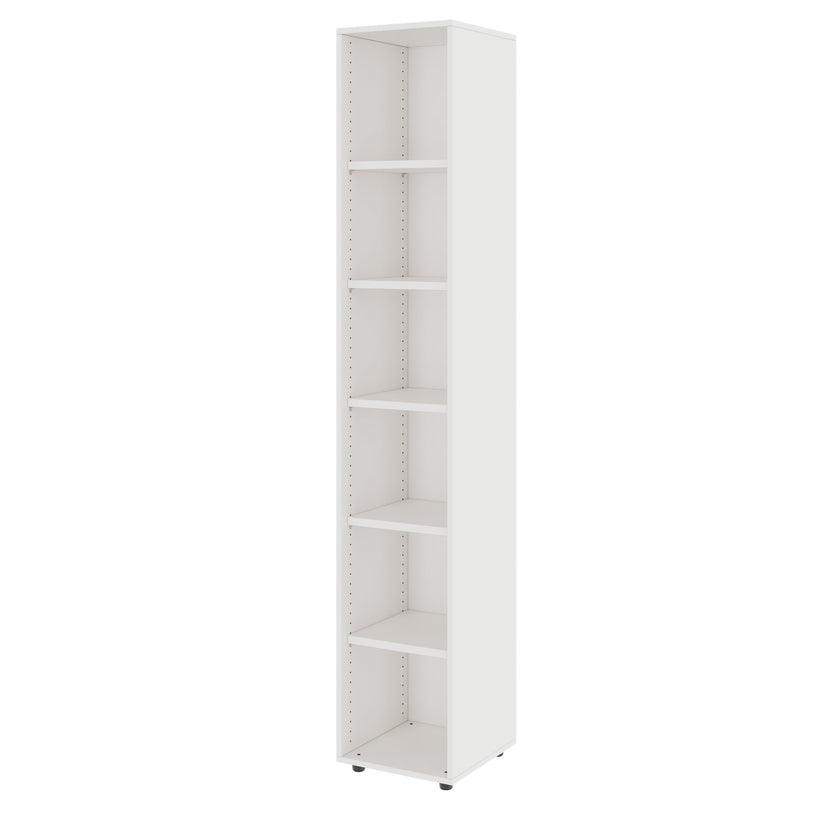 PRO Shelf cabinet | 6 Oh, 400 - 1200 x 2250 mm, white