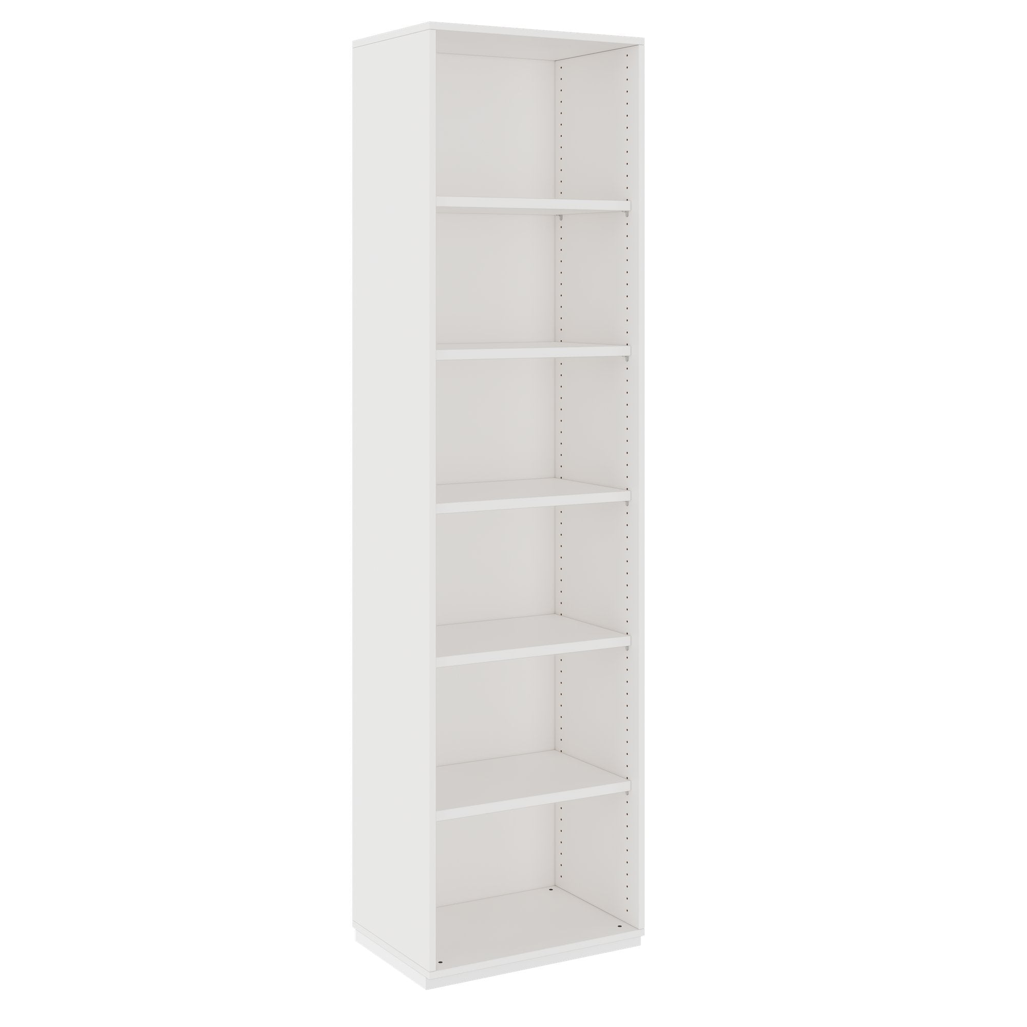 PRO Shelf cabinet | 6 Oh, 400 - 1200 x 2250 mm, white