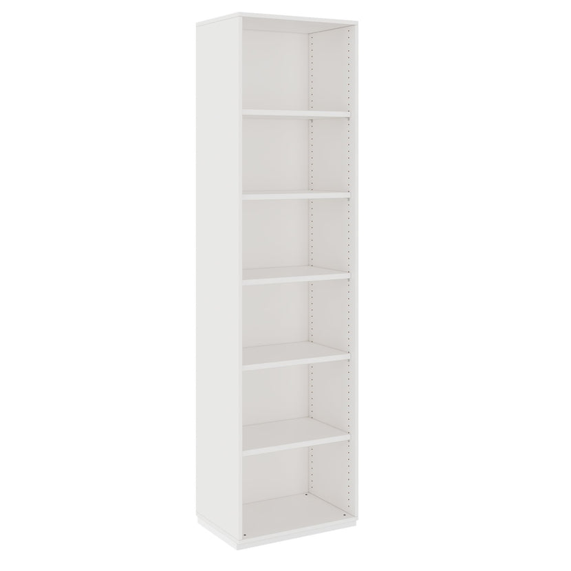 PRO Shelf cabinet | 6 Oh, 400 - 1200 x 2250 mm, white