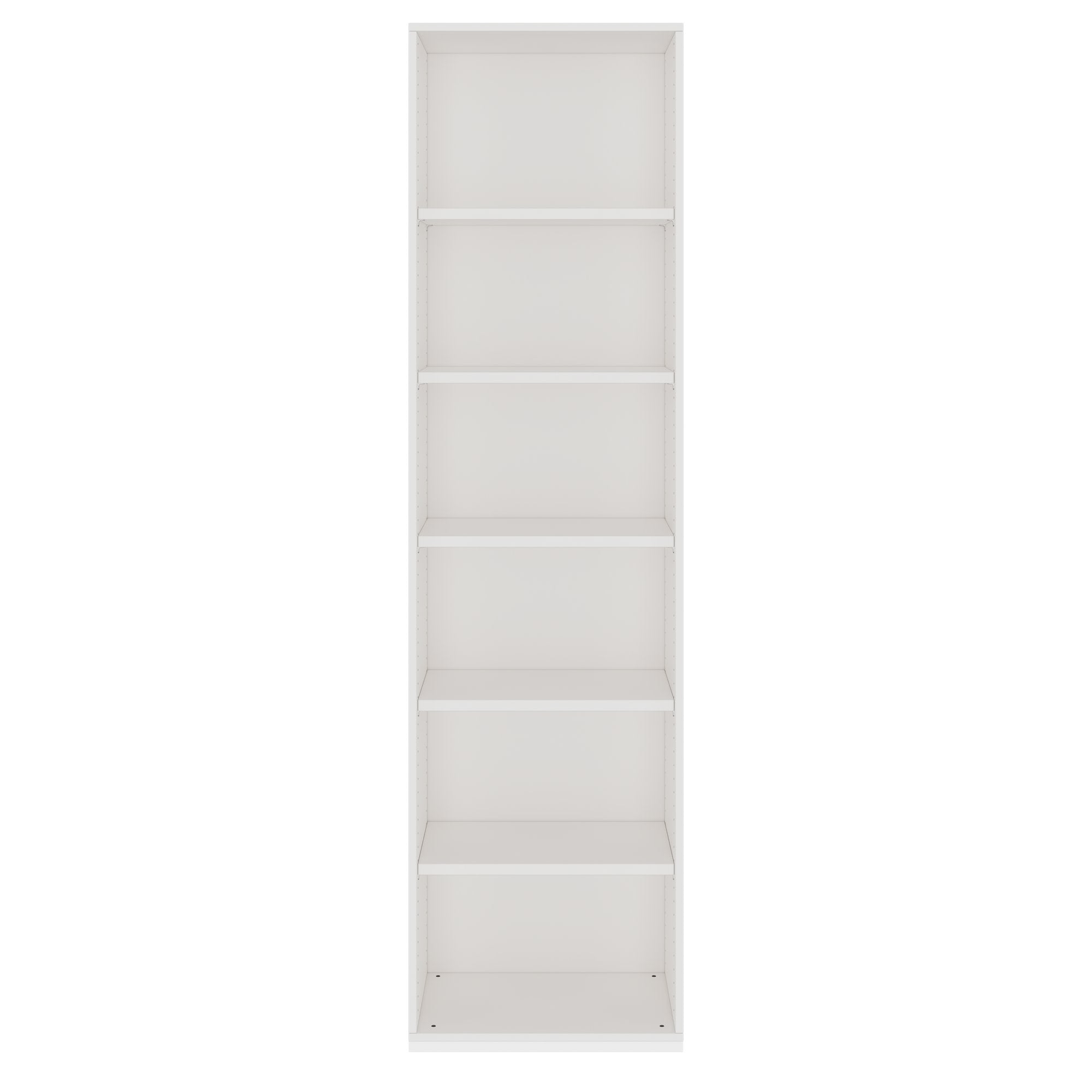 PRO Shelf cabinet | 6 Oh, 400 - 1200 x 2250 mm, white