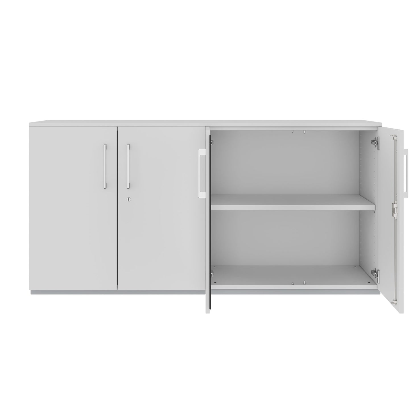 PRO wall unit | 2 OH, 1600 x 788 mm, gray