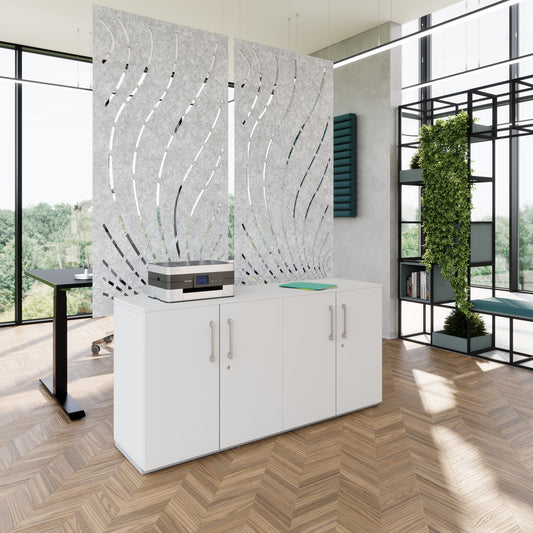 PRO Mur mur | 2 oh, 1600 x 788 mm, gris