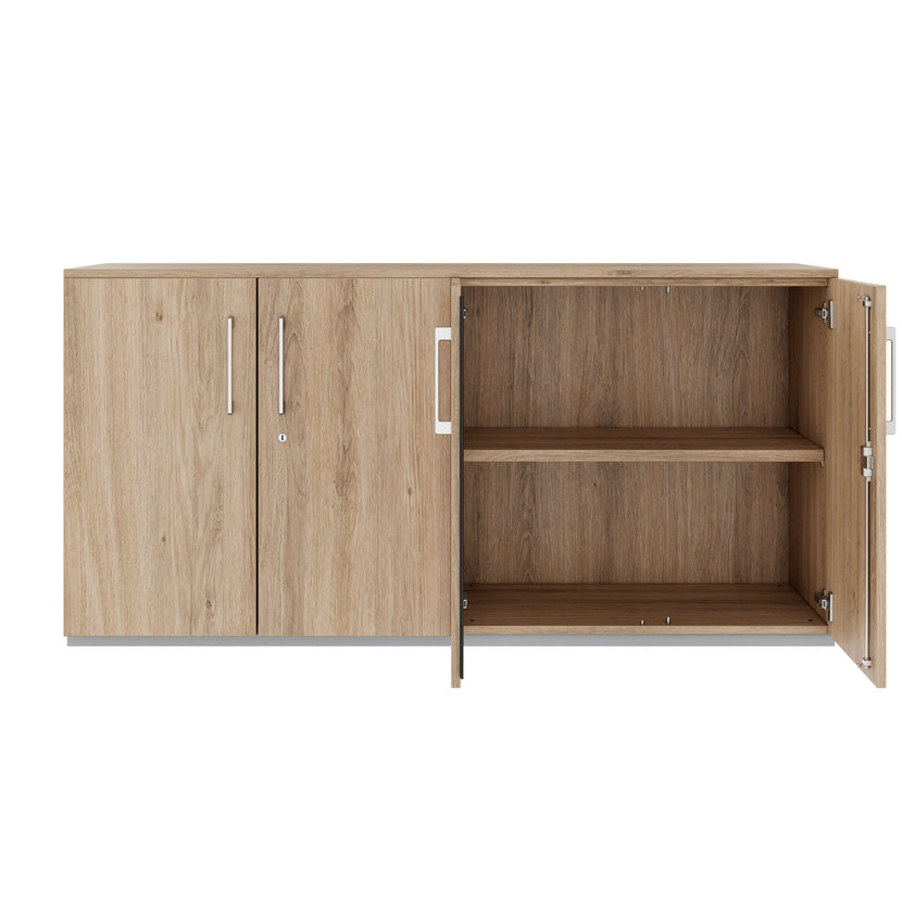 PRO wall unit | 2 OH, 1600 x 788 mm, natural oak