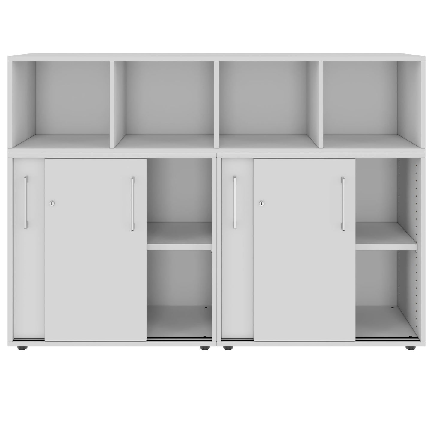 PRO Parete muro | 3 OH, 1600 x 1140 mm, grigio
