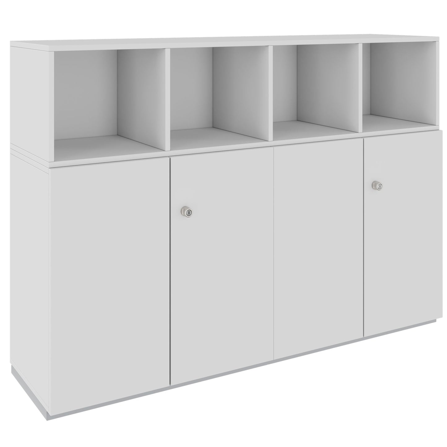 PRO wall unit | 3 OH, 1600 x 1140 mm, gray