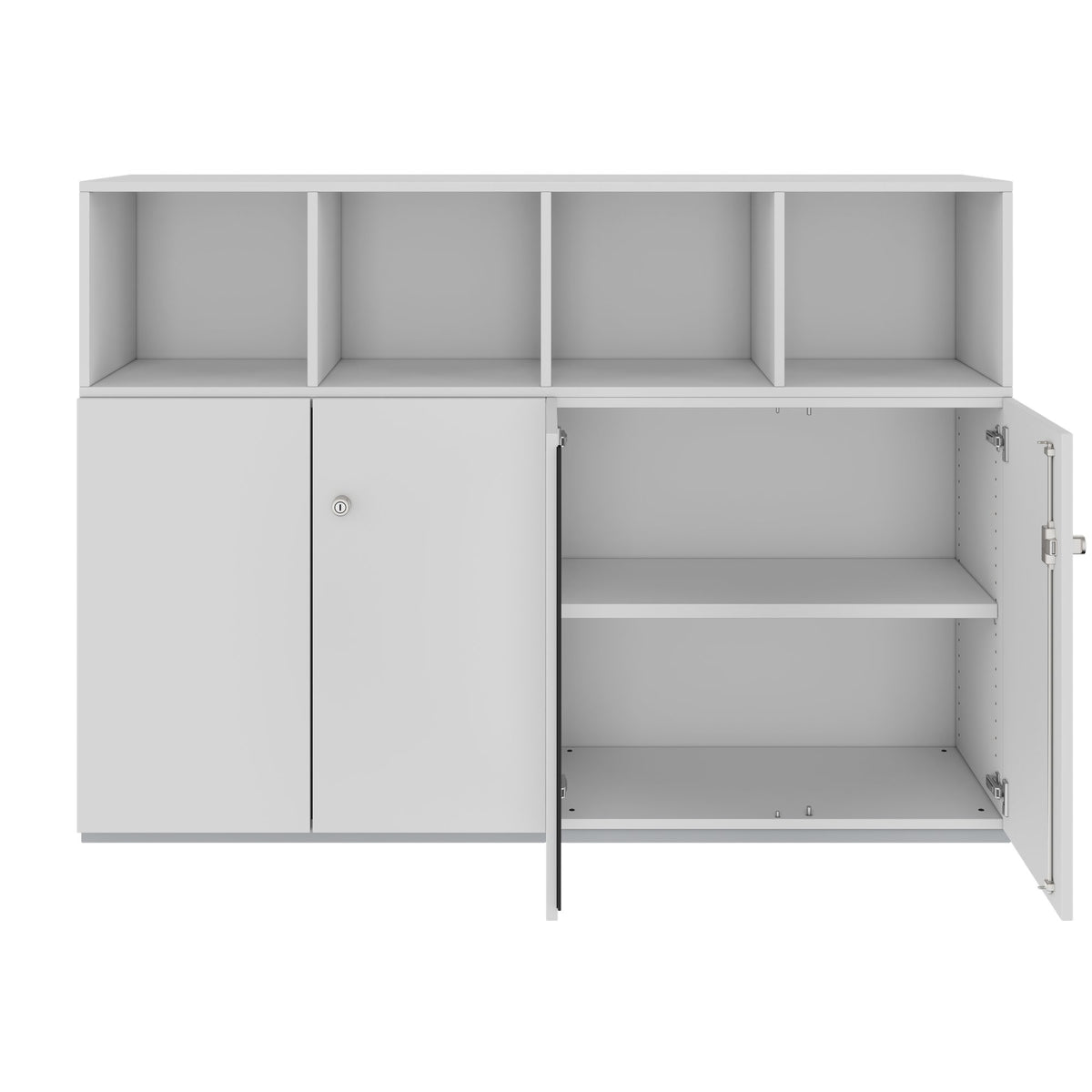 PRO Parete muro | 3 OH, 1600 x 1140 mm, grigio - 3 Lightbox Main Image