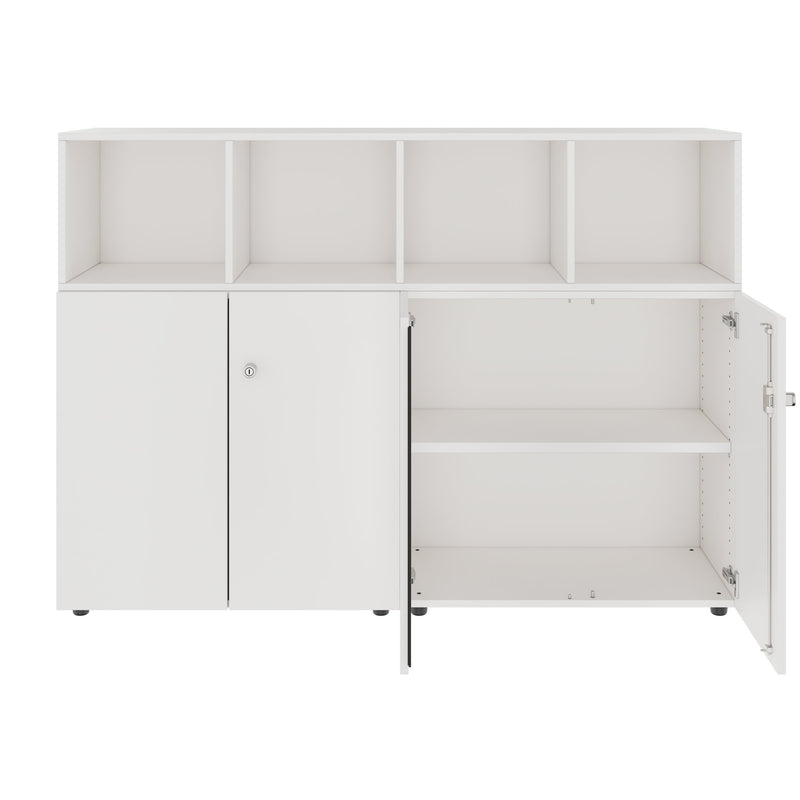 PRO Mobile a parete | 3 alzate, 1600 x 1140 mm, bianco  - 3 Main Image