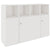 PRO Schrankwand | 3 OH, 1600 x 1140 mm, Weiss