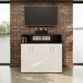 PRO Cabinet wall | 4 OH, 1600 x 1510 mm, Graphite / White  - 15 Thumbnail Image