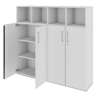 PRO Schrankwand | 4 OH, 1600 x 1510 mm, Grau