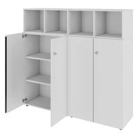 PRO wall unit | 4 OH, 1600 x 1510 mm, gray